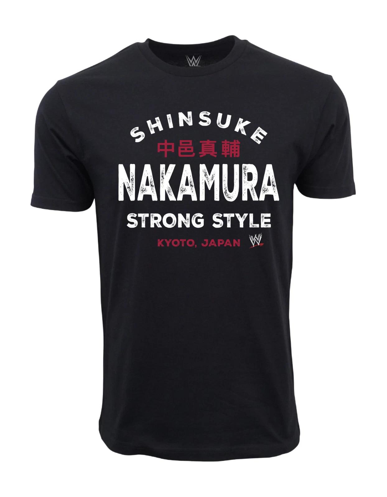 

Unisex Adult Casual Graphic WWE SHINSUKE NAKAMURA T SHIRT OFFICIAL ... XL