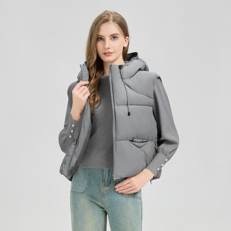 Women's Warm Solid Color Vest For Autumn And Winter