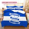 Birmingham City Pattern Bedding Quilt Set  Home Decoration  Gift (1 * Duvet Cover + 2 * Pillowcase  Without Core)