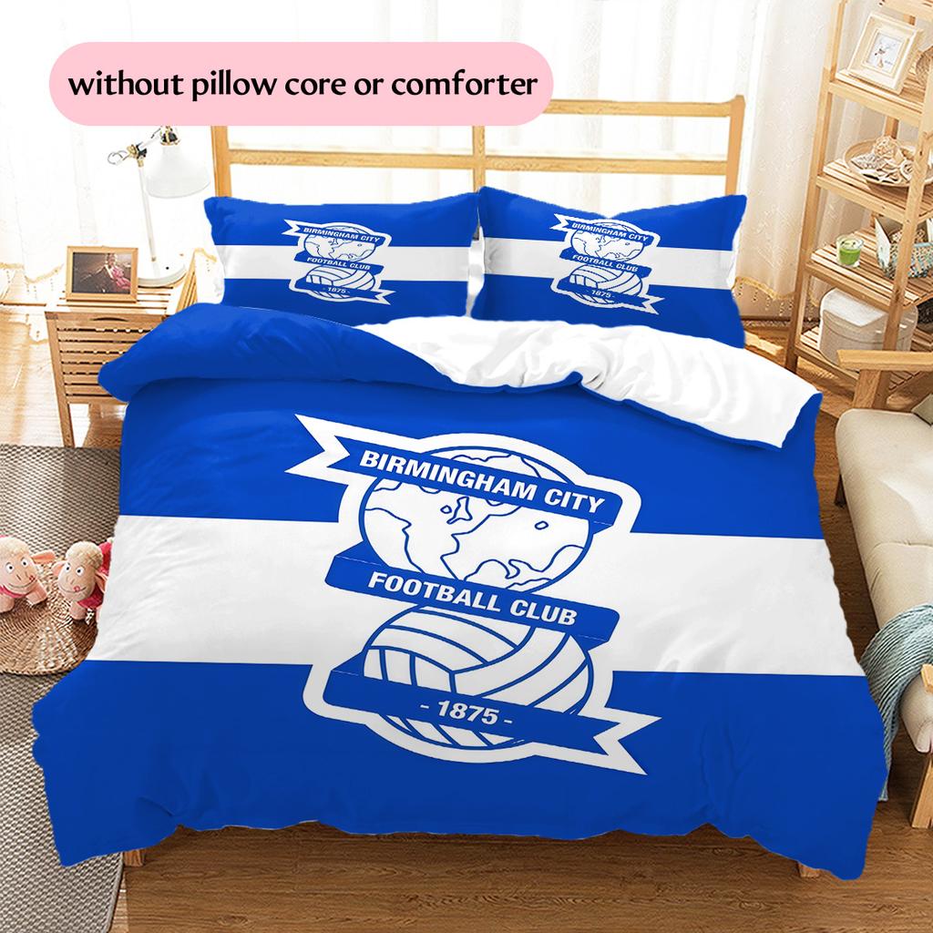 Birmingham City Pattern Bedding Quilt Set Home Decoration Gift (1 * Duvet Cover + 2 * Pillowcase Without Core)