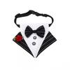 British Style Wedding Dog Bandana Christmas New Pet Scarf Bib Dogs Cats