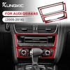 Carbon Fiber Console CD Panel Interior Trim Sticker