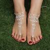 Women Stylish Bride Foot Chain Rhinestone Beach Ankle Chain Anklet Ornament Gift