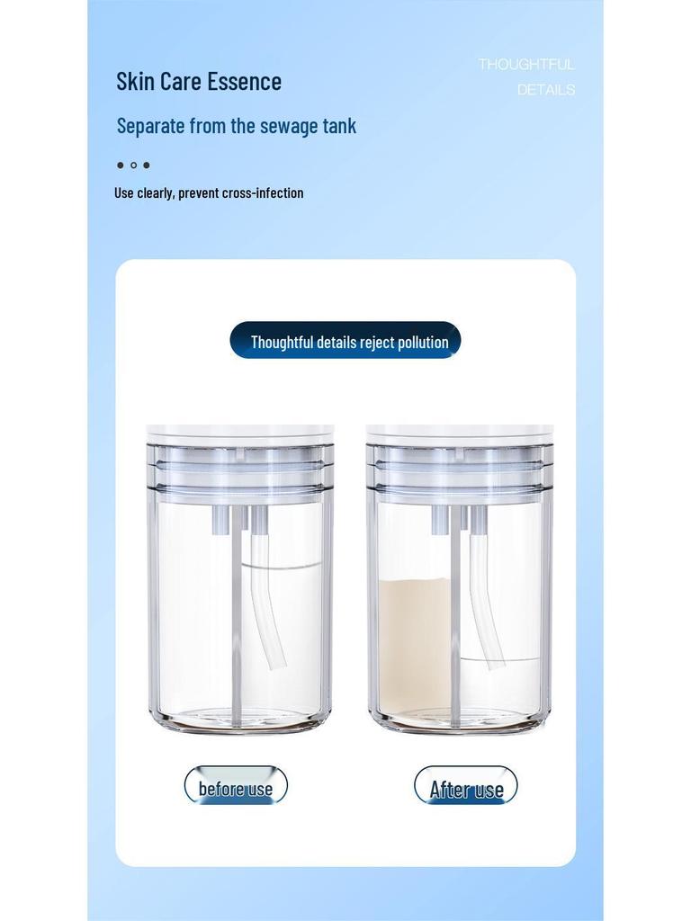 Electric Blackhead Remover with Large Suction and Ultra-Micro Purple Light