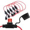 Waterproof Fuse Holder 12V 30A Mini Blade Adapter Splash-Proof Box Direct-Plug Power Cut-Off Switch Socket Fuse Socket 10/5PCS Fuse Holders1