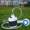 Portable Electric Camping Shower with 1.5M Hose Outdoor Shower Head Sprayer Multiple Camping Spray Pump Shower for Hiking Travel