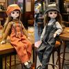 30cm BJD Doll Body With Removable Outfit Set Lolita Style Fashion Playset Teen Girls Collectors