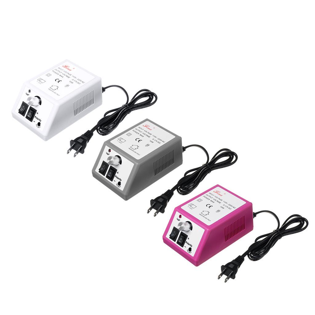 Electric Nail Art File Drill Manicure Polisher Machine Pedicure Care Sander Grinder Salon Kit