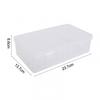 Clear Plastic Spool Art Compartment Convenient Bobbin