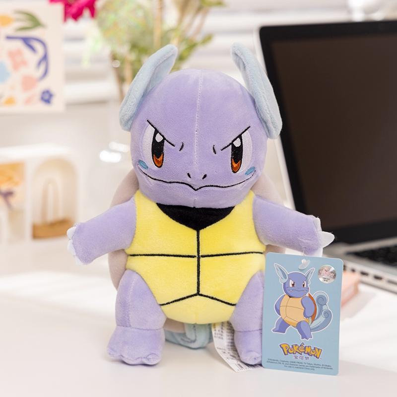 Genuine Pokemon Pikachu Stuffed Doll Cute Cartoon Anime Series Gengar Eevee Stuffed Doll Kawaii Toys Hobbies Kids Birthday Gift