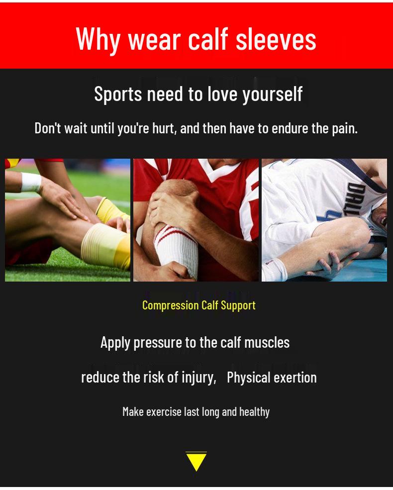Adjustable Knee Brace and Calf Support for Outdoor Sports: Mountaineering, Cycling, Running, and Football