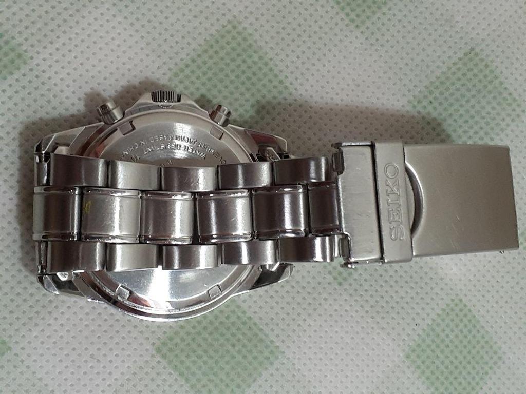 [USED] SEIKO Chronograph Watch Stainless Steel