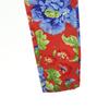 PEARLY GATES Floral Cotton pants Red Women Used