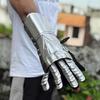 Articulated Gothic Gauntlets  Premium Polished Steel Knight Gloves for Authentic Medieval LARP, Cosplay  Renaissance Armor Enthusiasts
