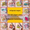 City Scenic Spots Cultural Refrigerator Magnets - Architectural Tourism & Museum Metal Magnet Tiles