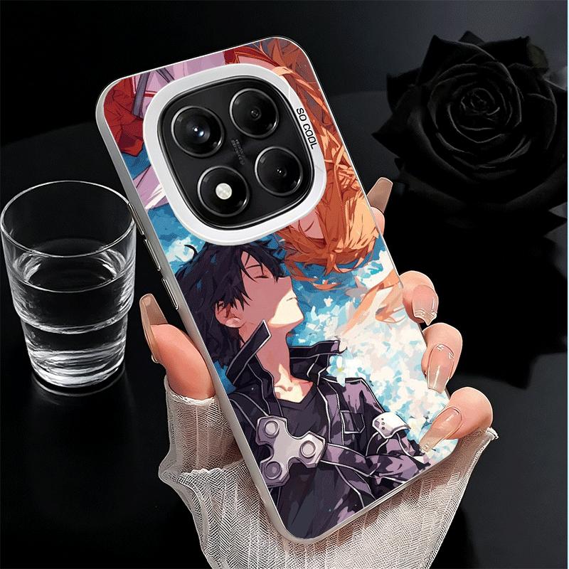 Sword Art Online Anime Soft Phone Case for Xiaomi Redmi Note 13 14 15 Pro Plus 12S 12 11S 11 11T 10S 10 Shockproof Cover Back Sh
