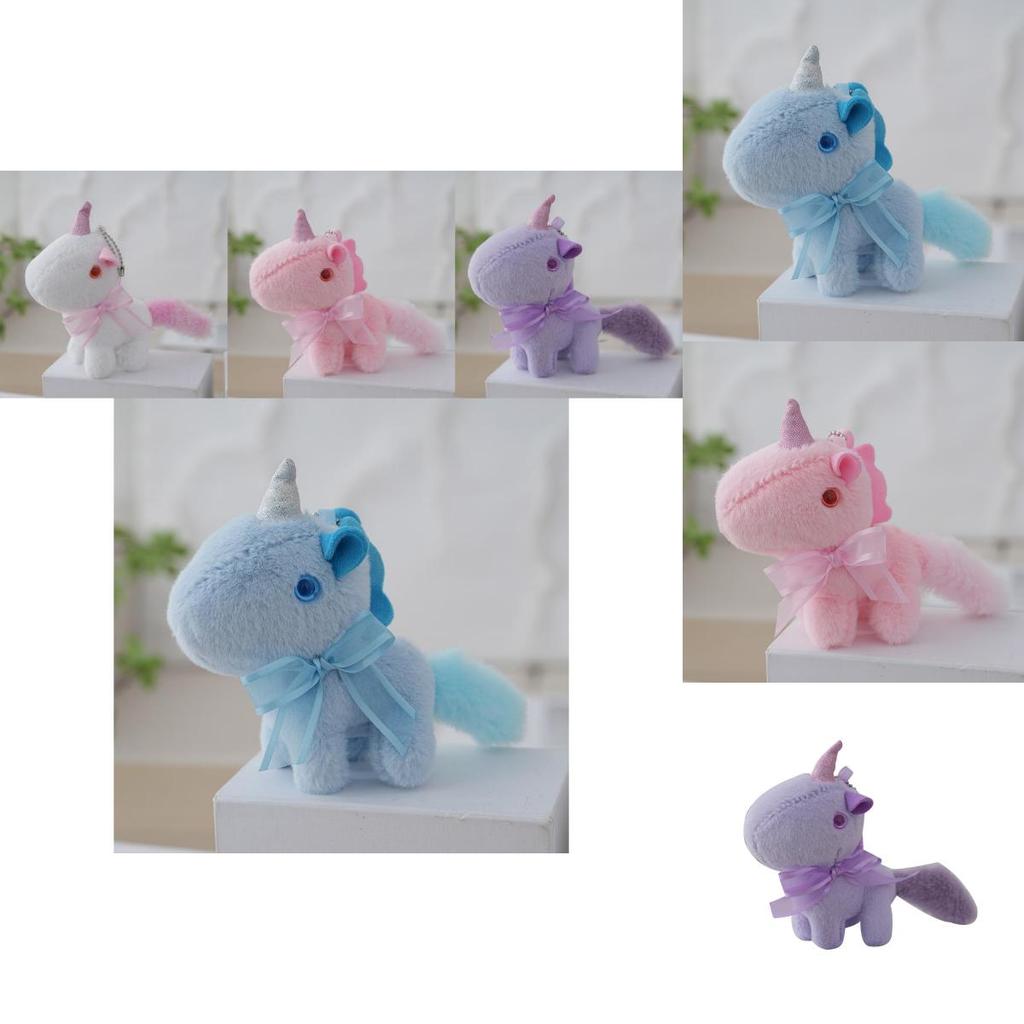 Adorable Plush Unicorn Keychain With Soft Pp Cotton Filling In Various Colors