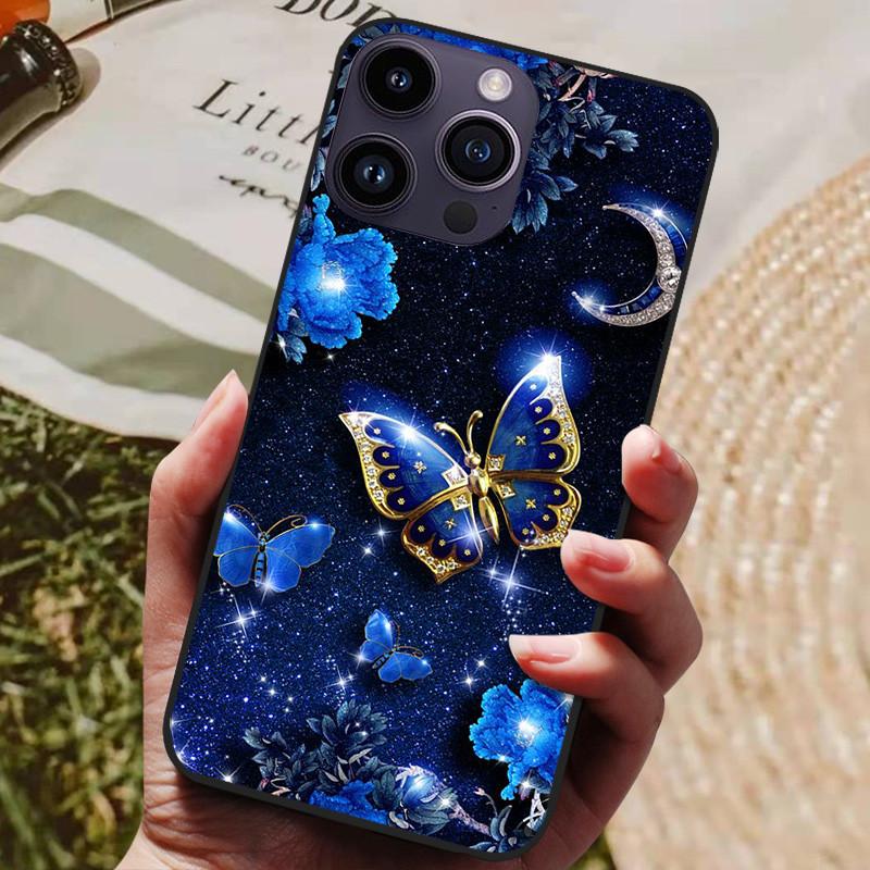 For iPhone 15 Pro Max Case Soft Silicone Coque For iPhone 15 Plus Cover TPU Fundas Protective For iPhone15 Pro Max 15Pro Case