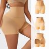 Damen Formwäsche Shorts Nahtlose Po-Lifter Tanga Unterwäsche Hoher Bund Taillentrainer Bauchkontrolle Höschen Kompressions Body Former
