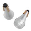 Trumpet Mute,Lightweight Aluminum Mini Trumpet Practice Mute Silencer for Jazz,Beginners and Students