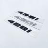 AAXK1 3D Chrome Black 418i 420i 428i 430i 435i 440i Letters Numbers Emblem Sticker Car Trunk Badge F32 F33 F33 F36 G22 G23 Accessories
