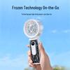 2026 Portable High-Speed Neck-Hanging Cooling Fan with Folding Handheld Design