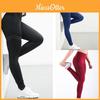 Pantaloni Leggings Yoga Fitness cu Talie Înaltă pentru Femei cu Material Elastic pentru Confort la Sală și Performanță la Alergare