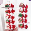 Christmas Hair Clip & Headband Set: Antlers, Snowman, Santa Claus Party Accessories