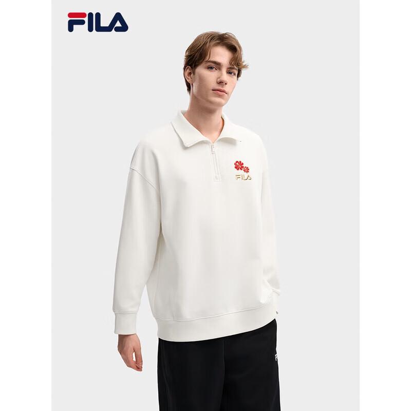 Унисекс повседневный вязаный пуловер-свитшот FILA XL