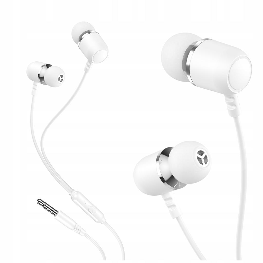 XO EP64 wired headphones 3.5 mm jack in-ear white