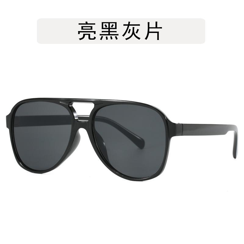 European American Vintage Sunglasses Men Pilot Shape Double Bridge Woman Glasses Driving Hiking Women Sun Glasses