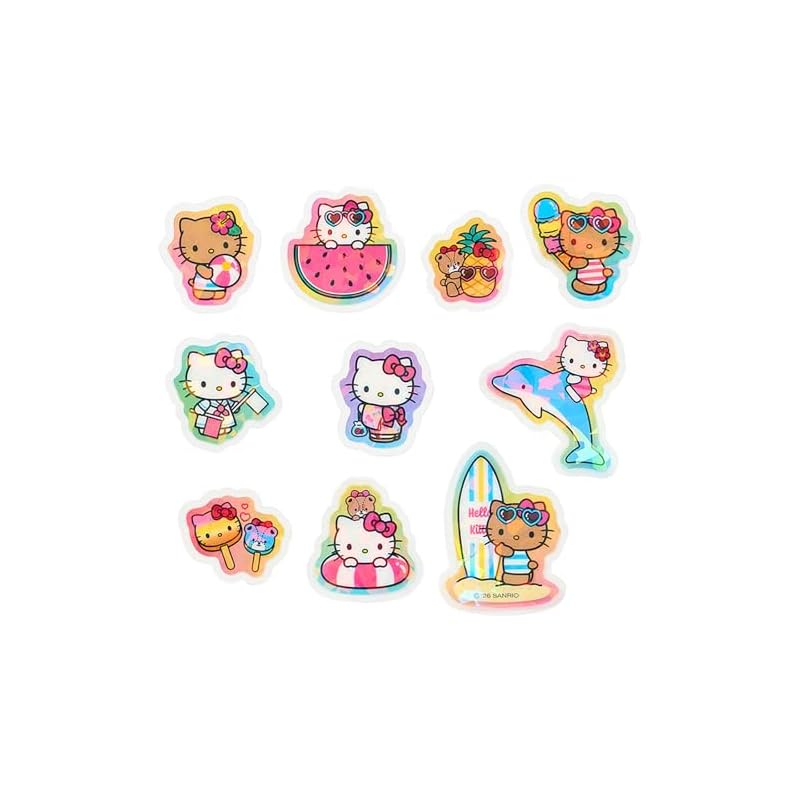SANRIO Summer Stickers Hello Kitty (Ages 3 and up) 769339