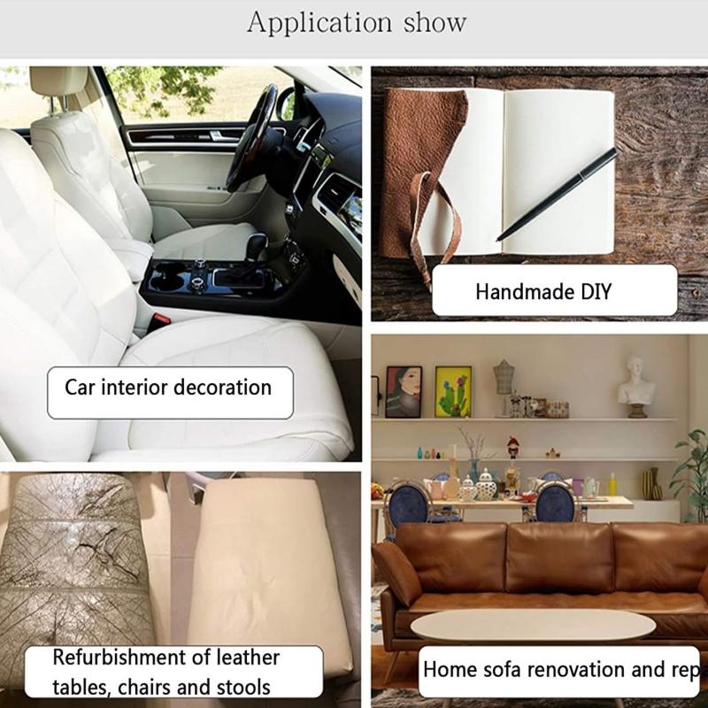 35x50cm Leather Repair Patch Self-Adhesive Leather Tape for Furniture Sofas Car Seats Chair Couches Jackets Decorative Home