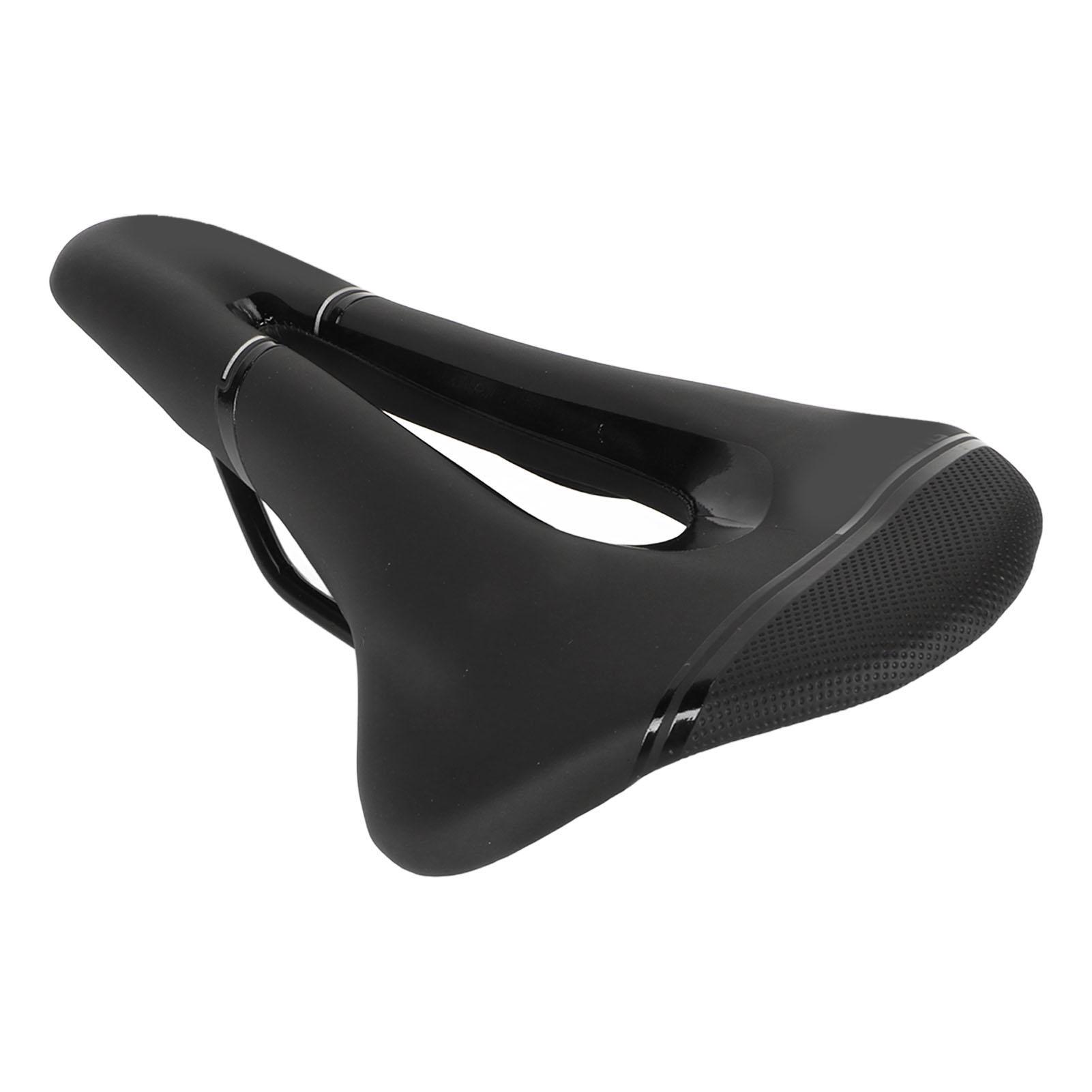 Bicycle Saddle Hollow Breathable Shock Absorbing Height Adjustable Prevent Slip Comfortable Mountain Bike Saddle