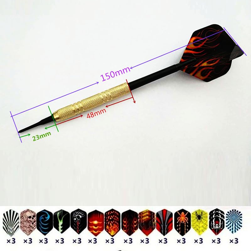 Practice Soft Darts with Party Home Parents and Store Stylish Darts, Arrows, 2BA, Beginners, Play, Game, Use, Children, Friends, Indoors, Year-end