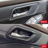 For Nissan Rogue X-Trail 2021 Carbon Fiber ABS Side Door Handle Bowl Cover Trim