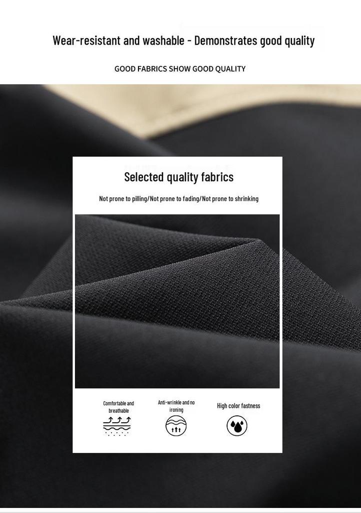 2024 Autumn Men's High-End Stand Collar Casual Jacket