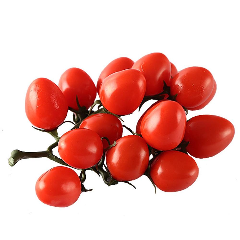 High Quality Imitation Tomato Bunch with Realistic Touch 19cm Fruit Vegetable