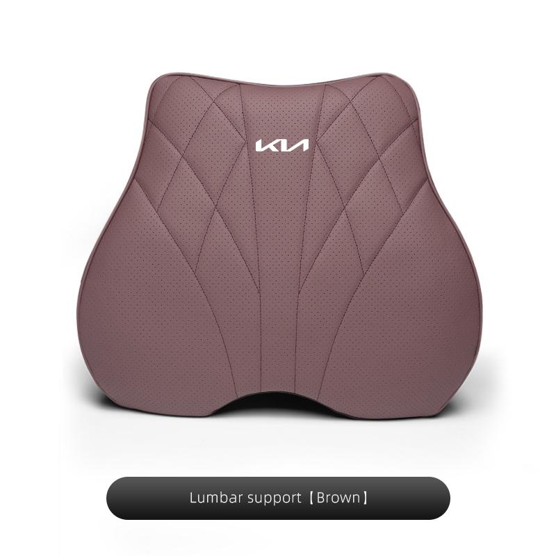 BKPVCT1 Car Seat Neck Pillow Headrest Set Car Cushion Lumbar Support For KIA K3 Sportage Carnival K5 Seltos Pegas KX1 EV5 Sonet EV6 K4