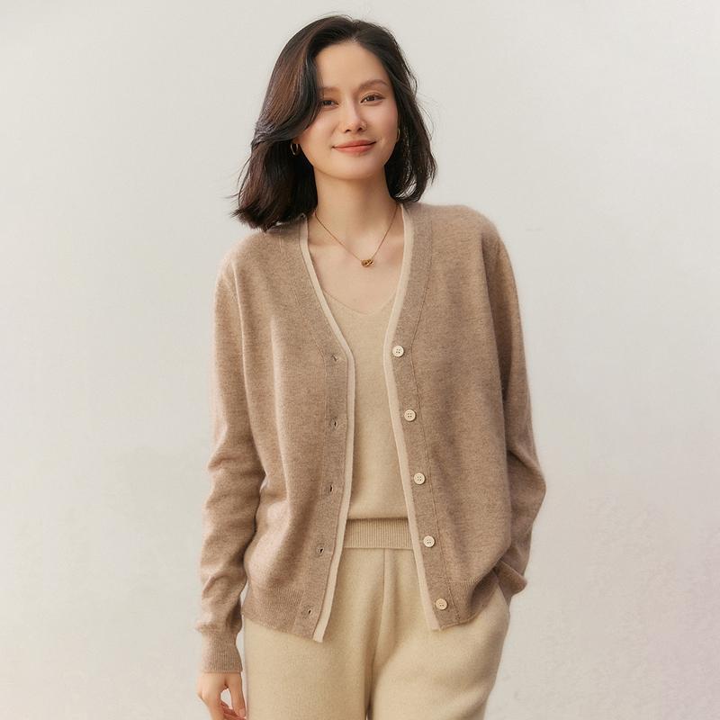 Qinghe 100% Pure Cashmere Women's Sweater - Ultra Soft Luxury Winter Pullover