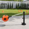 Adult Soccer Skill Trainer with Suction Cup, Height Adjustable Football Dribbling Passing Durable Training Gear Aid, Solo Practice Equipment for Kids