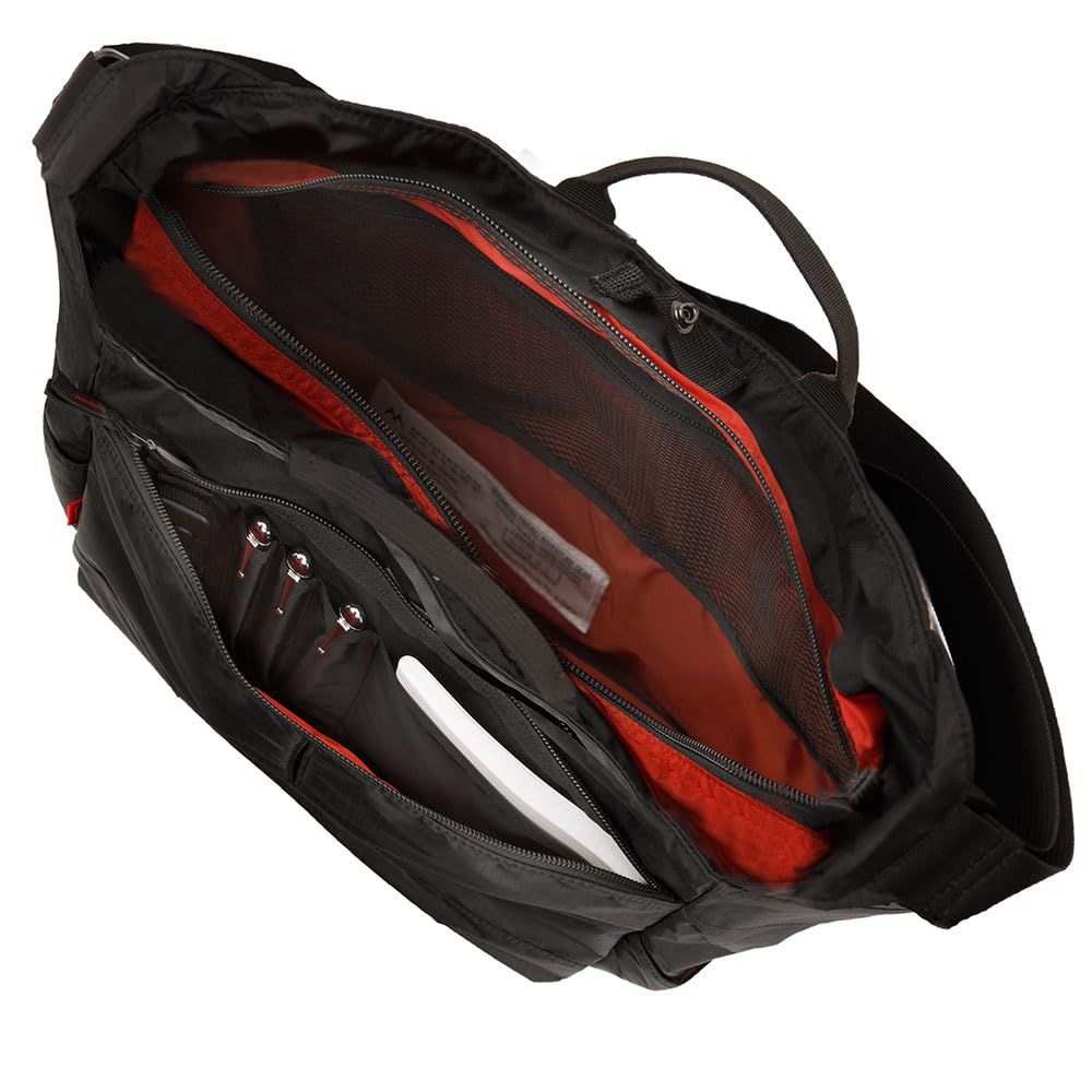 MANHATTANPASSAGE 2505 Stylish Shoulder Bag Commuter [Manhattan Passage] (Black)