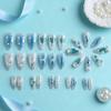 Long Lasting Shine Artificial Nail Pearls Accents False Nail Versatile for Daily Event Parties Comfortable Wear