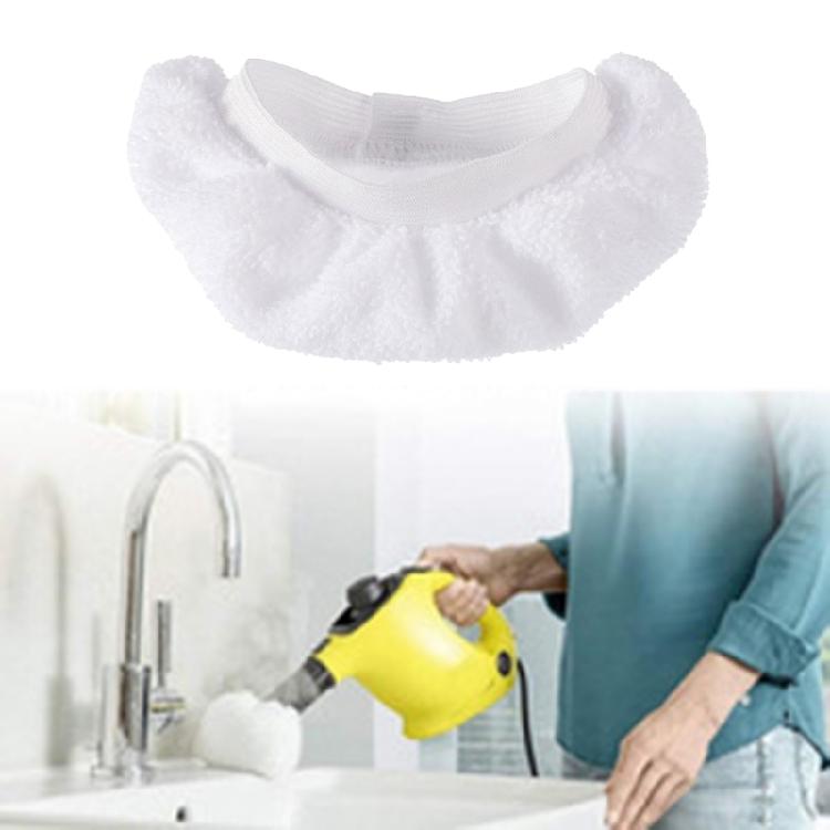 4 szt. Zmywalne nakładki do mopa parowego do ręcznego czyszczenia parowego, wielokrotnego użytku nakładki z mikrofibry do usuwania uporczywych plam, czyszczenia