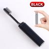 Portable Compact Charcoal Folding Toothbrush - Perfect for TravelCamping, and Hiking - Easy to Take and Efficient Teethbrush