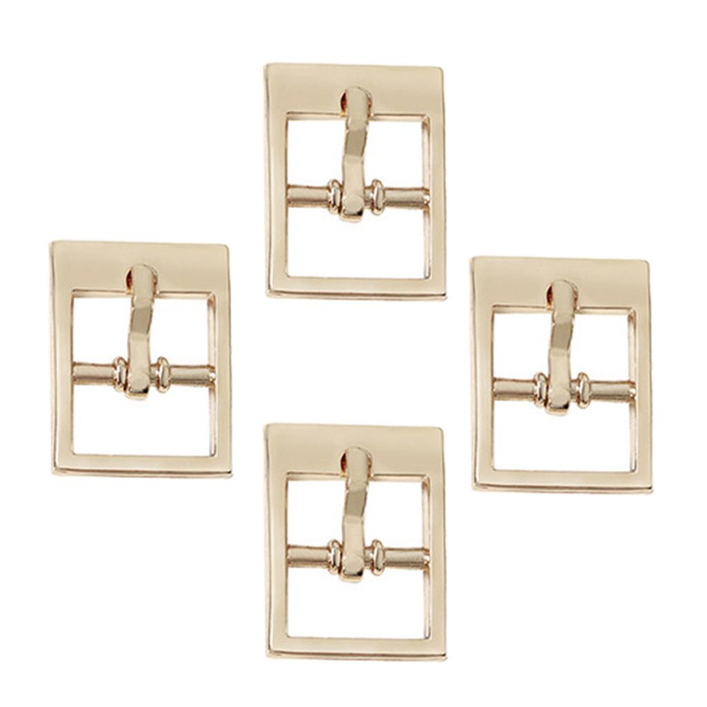 DIY Clothes Buckle Pin Metal Bar Buckle Purse Making Accessories Three Lines Buckles for Mini Bag Connector Belt Repairs