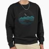 Unisex Cotton Sweater Pullover Hoodie Printed Sweater Between The Mountains And The Stars Pullover Sweatshirt Casual Long Sleeve Sweatshirt