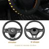 Car Steering-wheel Covers EVA Punching Car Steering Wheel Cover Diameter 38cm Universal Skidproof Fit For Most Cars Car-styling