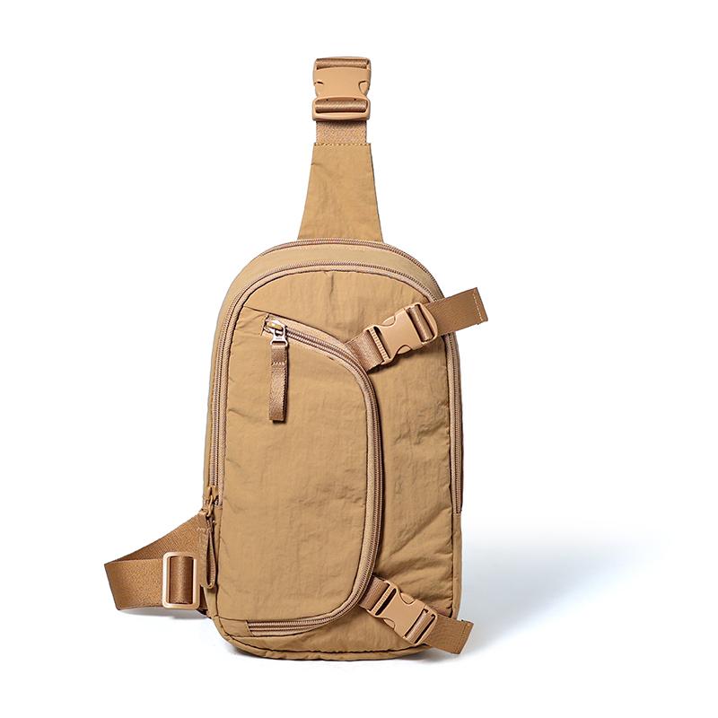 Multi-Compartment Chest Bag Mobile Phone Bag Multi-Functional Waterproof Unisex Shoulder Bag Crossbody Bag