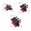 1Pcs 2/4/6 Positions Audio Terminal Block External Audio Jack Screw Post  Speaker Amplifier